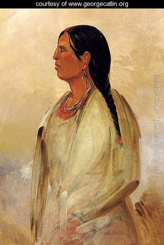 George Catlin_A-Choctaw-Woman